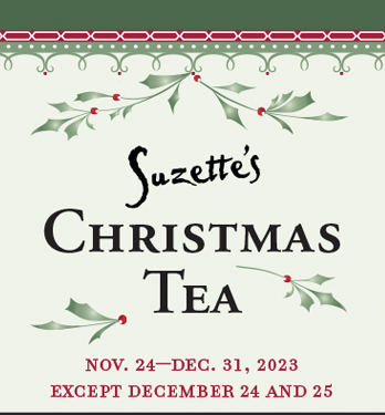 Suzette's Christmas Tea, a Holiday Tradition, Wheaton