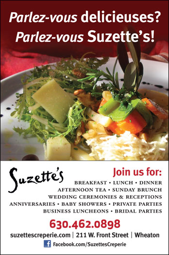 anniversary celebration with jazz and French dinner specials